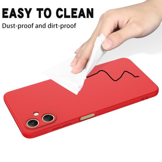 Husa Soft Touch, slim, ALC Mobile, anti soc, compatibila cu Samsung Galaxy A07, Rosu Tpu Husa Soft Touch, slim, ALC Mobile, anti soc, compatibila cu Samsung Galaxy A07, Rosu Tpu