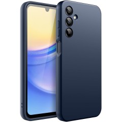 Husa Soft Touch, compatibila cu Samsung Galaxy A15 5G, Albastru Inchis Tpu Husa Soft Touch, compatibila cu Samsung Galaxy A15 5G, Albastru Inchis Tpu