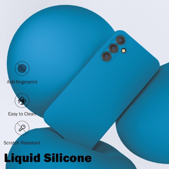 Husa Soft Touch, compatibila cu Samsung Galaxy A15 5G, Albastru Deschis Tpu Husa Soft Touch, compatibila cu Samsung Galaxy A15 5G, Albastru Deschis Tpu