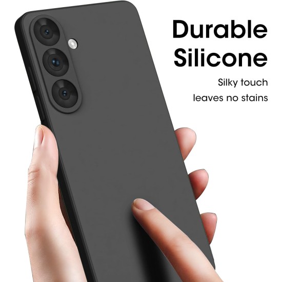 Husa Soft Touch, compatibila cu Samsung Galaxy A54 5G, Negru Tpu