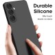 Husa Soft Touch, compatibila cu Samsung Galaxy A54 5G, Negru Tpu