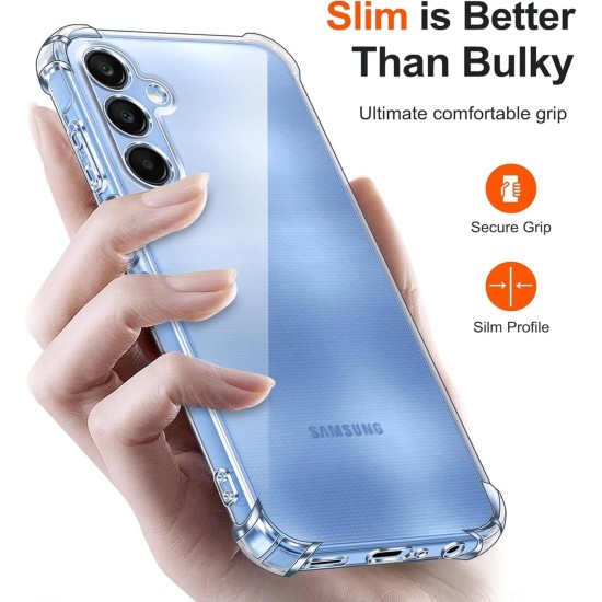 Husa Anti soc, transparenta compatibila cu Samsung Galaxy A25 5G Husa Anti soc, transparenta compatibila cu Samsung Galaxy A25 5G
