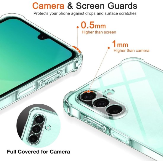 Husa Anti soc, transparenta compatibila cu Samsung Galaxy A26 5G Husa Anti soc, transparenta compatibila cu Samsung Galaxy A26 5G