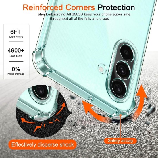 Husa Anti soc, transparenta compatibila cu Samsung Galaxy A26 5G Husa Anti soc, transparenta compatibila cu Samsung Galaxy A26 5G