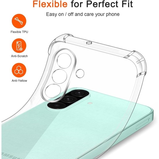 Husa Anti soc, transparenta compatibila cu Samsung Galaxy A26 5G Husa Anti soc, transparenta compatibila cu Samsung Galaxy A26 5G