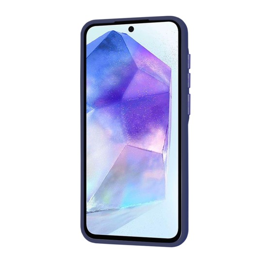 Husa pentru Samsung Galaxy A55 5G - Techsuit HaloFrost Series - Deep Blue