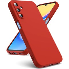Husa Soft Touch, compatibila cu Samsung Galaxy A55, Rosu Tpu Husa Soft Touch, compatibila cu Samsung Galaxy A55, Rosu Tpu