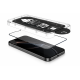 Folie Sticla pentru Samsung Galaxy A56, Full Glue, Aplicare Automata cu Aplicator Inclus, Anti-Zgarieturi, Negru