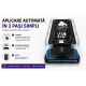Folie Sticla pentru Samsung Galaxy A56, Full Glue, Aplicare Automata cu Aplicator Inclus, Anti-Zgarieturi, Negru