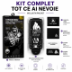 Folie Sticla pentru Samsung Galaxy A56, Full Glue, Aplicare Automata cu Aplicator Inclus, Anti-Zgarieturi, Negru