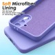 Pachet 2 in 1 – 2 Folii Sticla Margine Neagra + Husa Soft Touch Lila, Compatibil cu Samsung Galaxy A56