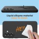 Pachet 2 in 1 – 2 Folii Sticla Margine Neagra + Husa Soft Touch Negru, Compatibil cu Samsung Galaxy A56
