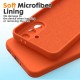 Pachet 2 in 1 – 2 Folii Sticla Margine Neagra + Husa Soft Touch Portocaliu, Compatibil cu Samsung Galaxy A56