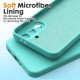 Pachet 2 in 1 – 2 Folii Sticla Margine Neagra + Husa Soft Touch Turqoise, Compatibil cu Samsung Galaxy A56