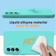 Pachet 2 in 1 – 2 Folii Sticla Margine Neagra + Husa Soft Touch Turqoise, Compatibil cu Samsung Galaxy A56