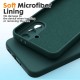 Pachet 2 in 1 – 2 Folii Sticla Margine Neagra + Husa Soft Touch Verde Inchis, Compatibil cu Samsung Galaxy A56