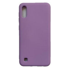 Husa silicon soft-touch compatibila cu Samsung Galaxy A10, Mov Husa silicon soft-touch compatibila cu Samsung Galaxy A10, Mov