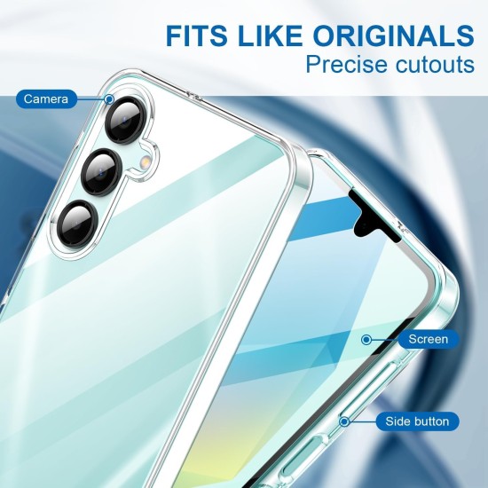 Husa 360 compatibila cu Samsung Galaxy S26 Plus - V2 Transparent fata si spate