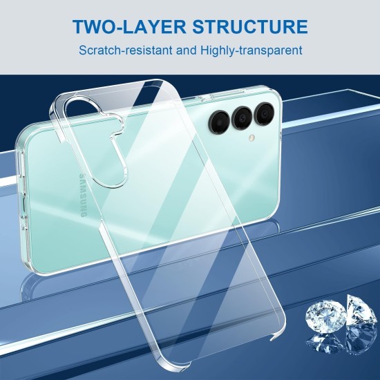 Husa 360 compatibila cu Samsung Galaxy S26 Plus - V2 Transparent fata si spate