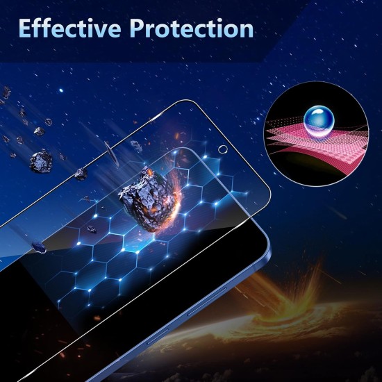 Folie sticla compatibila cu Samsung Galaxy S26 Plus - Contur negru ALC