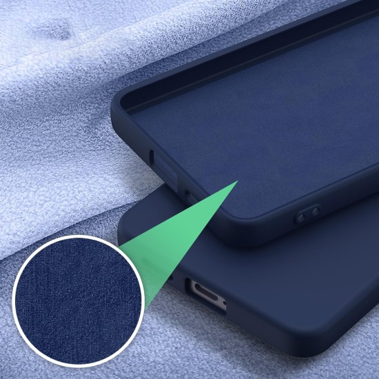 Husa Soft Touch, slim, ALC Mobile, anti soc, compatibila cu Samsung Galaxy S26 Plus, Albastru Inchis Tpu