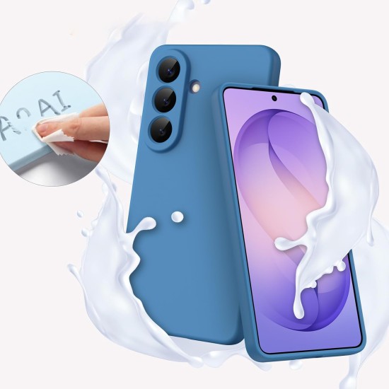 Husa Soft Touch, slim, ALC Mobile, anti soc, compatibila cu Samsung Galaxy S26 Plus, Albastru Tpu