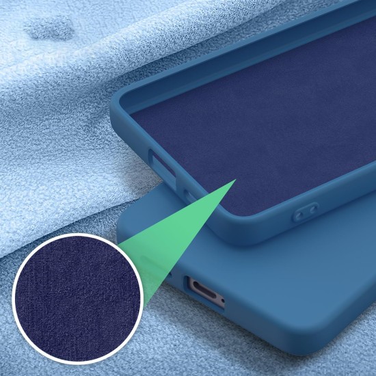 Husa Soft Touch, slim, ALC Mobile, anti soc, compatibila cu Samsung Galaxy S26 Plus, Albastru Tpu