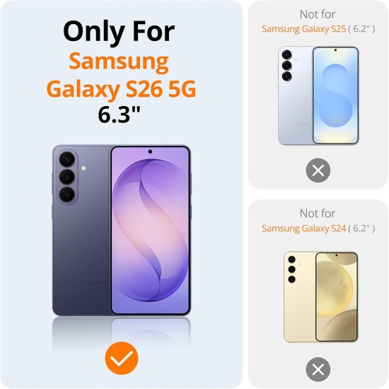 Husa Soft Touch, slim, ALC Mobile, anti soc, compatibila cu Samsung Galaxy S26, Lila Tpu Husa Soft Touch, slim, ALC Mobile, anti soc, compatibila cu Samsung Galaxy S26, Lila Tpu