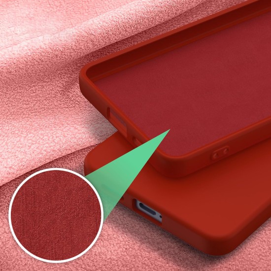 Husa Soft Touch, slim, ALC Mobile, anti soc, compatibila cu Samsung Galaxy S26 Plus, Rosu Tpu