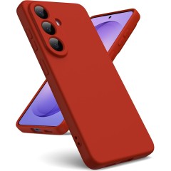 Husa Soft Touch, slim, ALC Mobile, anti soc, compatibila cu Samsung Galaxy S26 Plus, Rosu Tpu Husa Soft Touch, slim, ALC Mobile, anti soc, compatibila cu Samsung Galaxy S26 Plus, Rosu Tpu