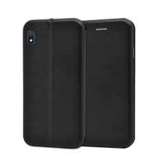 Husa Flip Cover Magnetic Pentru Samsung galaxy A10, A105, Negru Husa Flip Cover Magnetic Pentru Samsung galaxy A10, A105, Negru