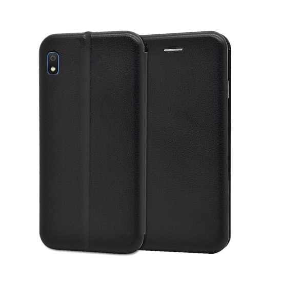 Husa Flip Cover Magnetic Pentru Samsung galaxy A10, A105, Negru