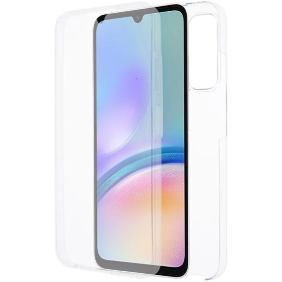 Husa 360 compatibila cu Samsung Galaxy A05 - V2 Transparent fata si spate