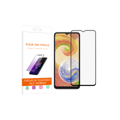 Folie sticla compatibila cu Samsung Galaxy A24 - Contur negru