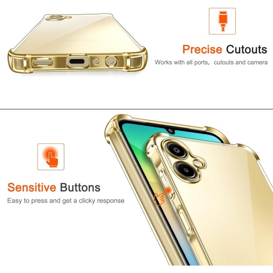 Husa Anti soc, transparenta compatibila cu Samsung Galaxy A06