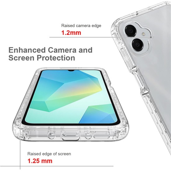 Husa 360 compatibila cu Samsung Galaxy A07 - V2 Transparent fata si spate