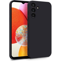 Husa Soft Touch, compatibila cu Samsung Galaxy A14 4G / 5G, Negru Tpu