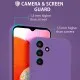 Husa Soft Touch, slim, ALC Mobile, anti soc, compatibila cu Samsung Galaxy A34 5G, Mov Tpu