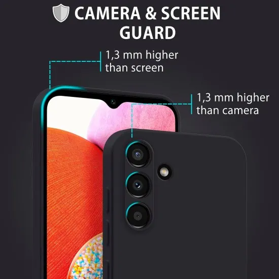Husa Soft Touch, slim, ALC Mobile, anti soc, compatibila cu Samsung Galaxy A14 4G / 5G, Negru Tpu Husa Soft Touch, slim, ALC Mobile, anti soc, compatibila cu Samsung Galaxy A14 4G / 5G, Negru Tpu