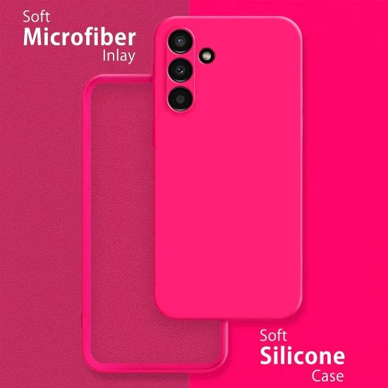 Husa Soft Touch, slim, ALC Mobile, anti soc, compatibila cu Samsung Galaxy A34 5G, Roz Neon Tpu Husa Soft Touch, slim, ALC Mobile, anti soc, compatibila cu Samsung Galaxy A34 5G, Roz Neon Tpu