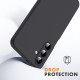 Husa Soft Touch, slim, ALC Mobile, anti soc, compatibila cu Samsung Galaxy S25, Negru Tpu