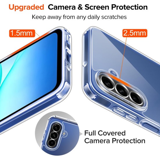Husa Anti soc, transparenta compatibila cu Samsung Galaxy A17 Husa Anti soc, transparenta compatibila cu Samsung Galaxy A17