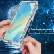 Husa 360 compatibila cu Samsung Galaxy A17 - V2 Transparent fata si spate Husa 360 compatibila cu Samsung Galaxy A17 - V2 Transparent fata si spate