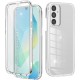Husa 360 compatibila cu Samsung Galaxy A17 - V2 Transparent fata si spate Husa 360 compatibila cu Samsung Galaxy A17 - V2 Transparent fata si spate
