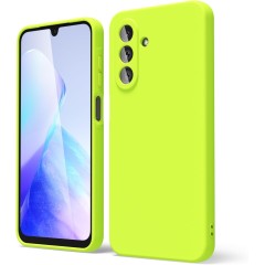 Husa Compatibila cu Samsung Galaxy A17, TPU Verde Neon, Slim Soft Touch, Anti-Soc, ALC Mobile