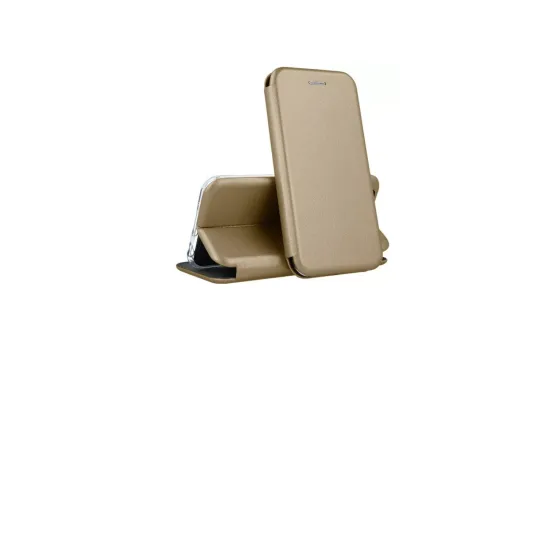 Husa Flip cover magnetic compatibila cu Samsung Galaxy A22 4G/LTE, Gold Husa Flip cover magnetic compatibila cu Samsung Galaxy A22 4G/LTE, Gold