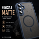 Husa pentru Samsung Galaxy A27, Matte MagSafe, Protectie 360, Anti-Soc, Protectie Camera, Albastru Husa pentru Samsung Galaxy A27, Matte MagSafe, Protectie 360, Anti-Soc, Protectie Camera, Albastru