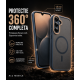 Husa pentru Samsung Galaxy A27, Matte MagSafe, Protectie 360, Anti-Soc, Protectie Camera, Albastru Husa pentru Samsung Galaxy A27, Matte MagSafe, Protectie 360, Anti-Soc, Protectie Camera, Albastru