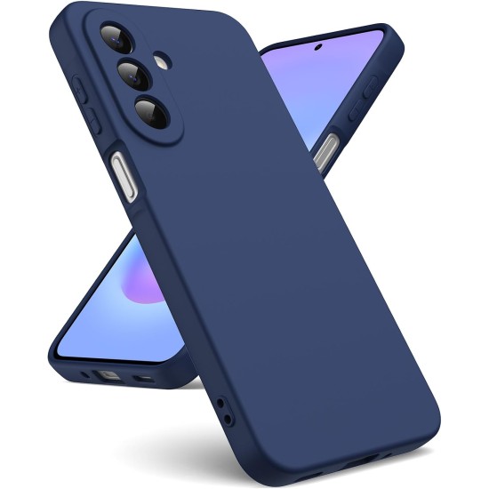 Husa Compatibila cu Samsung Galaxy A27, TPU Albastru Inchis, Slim Soft Touch, Anti-Soc, ALC Mobile