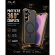 Husa pentru Samsung Galaxy A27, Matte MagSafe, Protectie 360, Anti-Soc, Protectie Camera, Negru